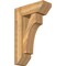Ekena Millwork Westlake Slat Rough Sawn Bracket w/ Offset Brace, Western Red Cedar, 8"W x 22"D x 34"H BKT0806X22X34WTL06RWR - alternate 1